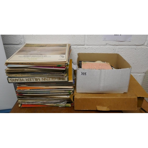 305 - Collection of vinyl LPs