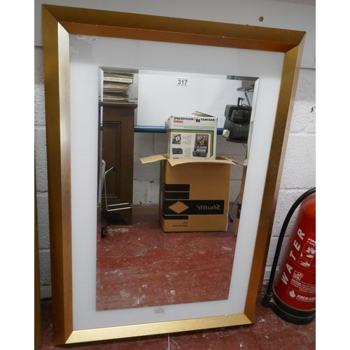 317 - Large mirror