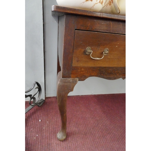 337 - Antique oak dresser - Approx W: 136cm D: 50cm H: 192cm