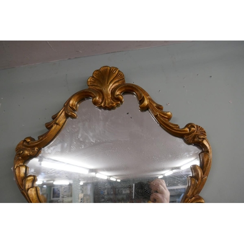 349 - Gilt framed mirror