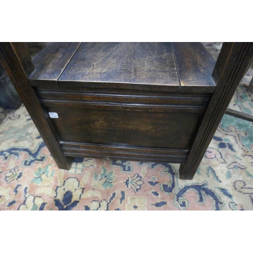 373 - Carved oak Wainscot chair