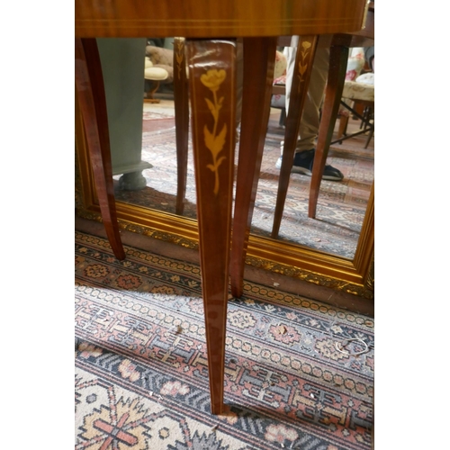 427 - Italian marquetry musical occasional table