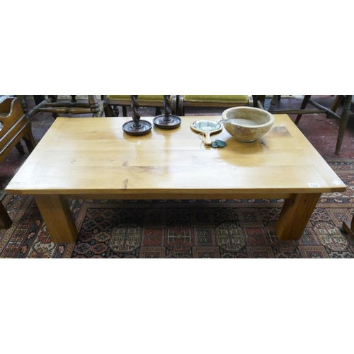 434 - Oak coffee table - Approx L: 119cm W: 64cm H: 33cm