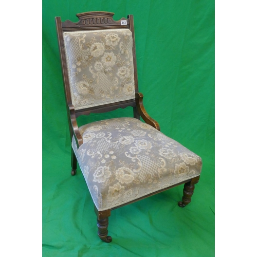 443 - Edwardian nursing chair