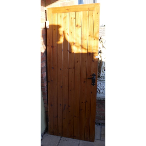 449 - Solid pine internal door