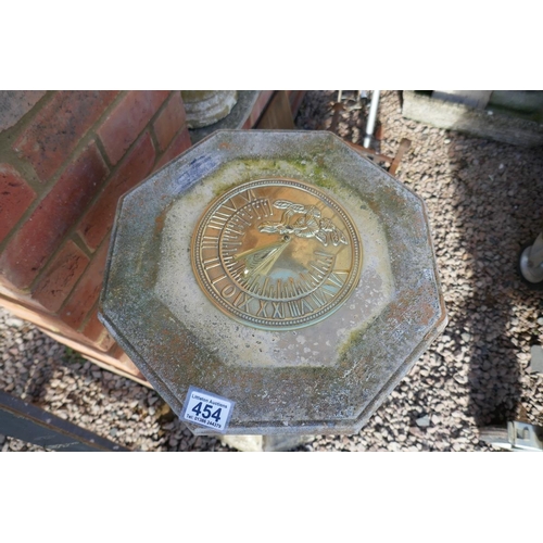 454 - Stone sundial