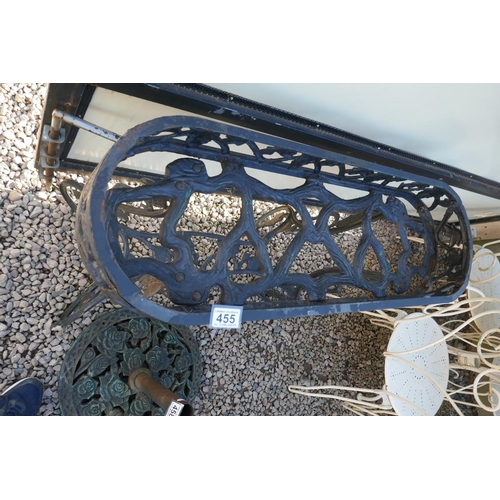 455 - Cast iron plant stand