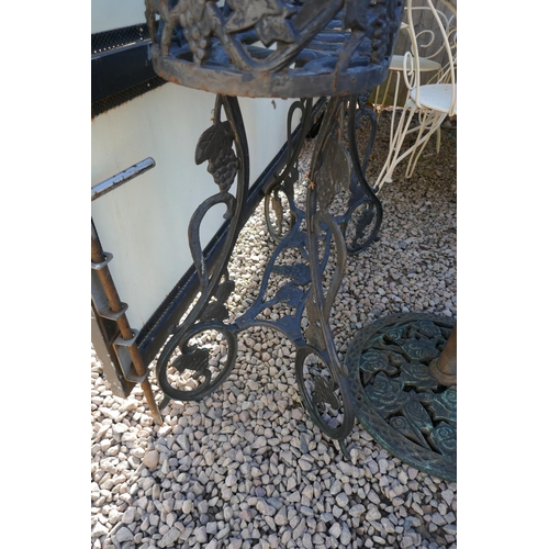 455 - Cast iron plant stand