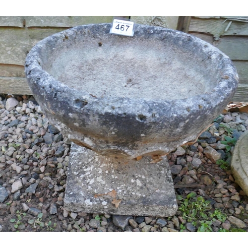 467 - Stone planter