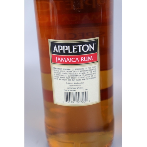 68 - 1 litre of Appleton Jamaica rum & 70cl bottle of Appleton State Jamaica rum