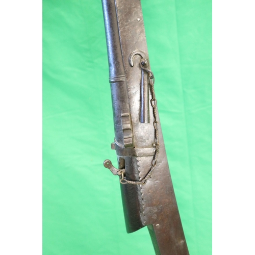 76 - Antique matchlock gun