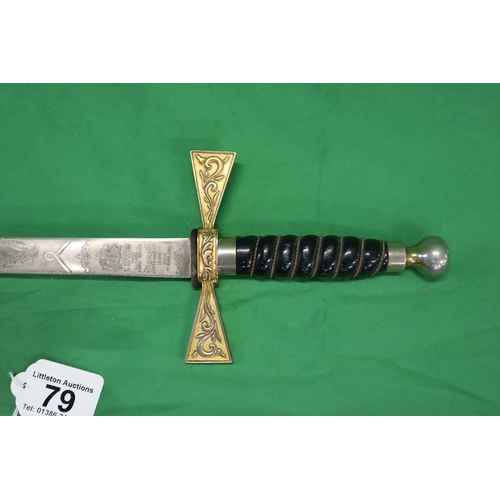 79 - Wilkinson ceremonial sword