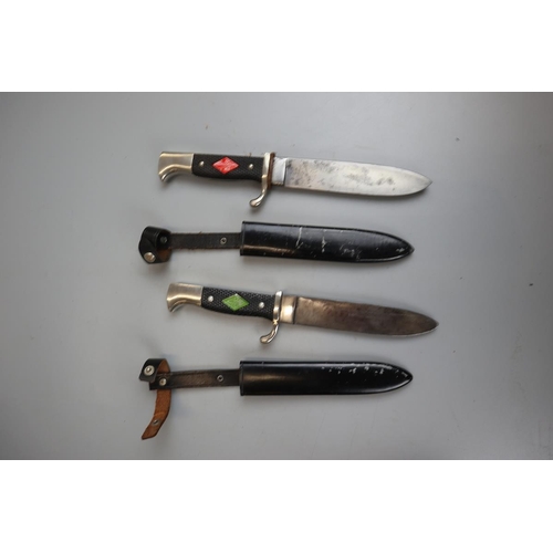 99 - Collection of mostly scout knives to include German examples