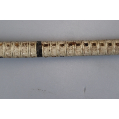 113 - Shark vertebrae swagger-stick