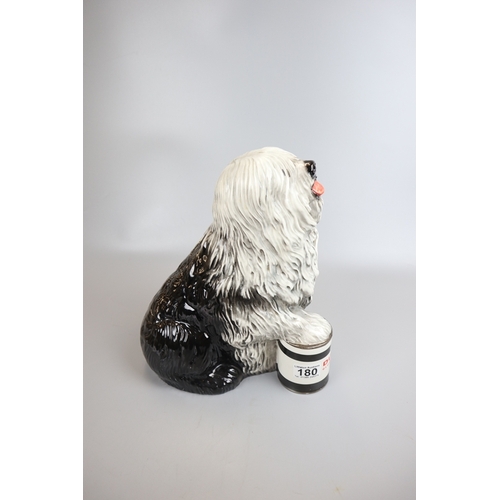 180 - Beswick Dulux dog with gold stamp - Approx height 31cm