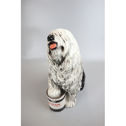 180 - Beswick Dulux dog with gold stamp - Approx height 31cm