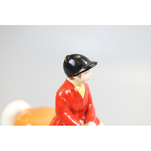 153 - Beswick figure - Horse and Huntsman