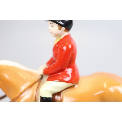 153 - Beswick figure - Horse and Huntsman