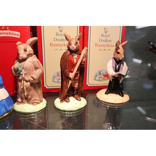 114 - 5 Royal Doulton Bunnykins figures in original boxes