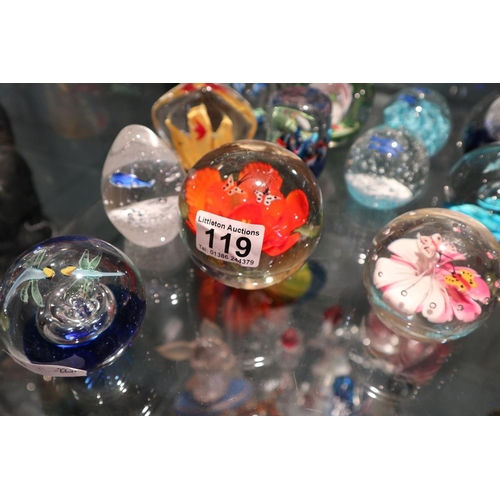 119 - Collection of interesting paperweights