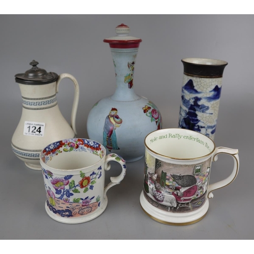 124 - Collection of ceramics