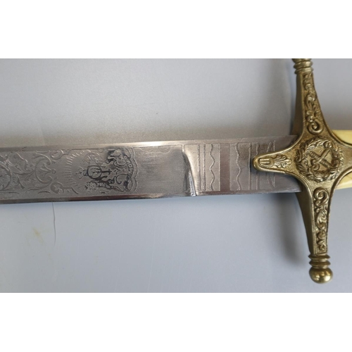 140 - Marmaduke officers sword