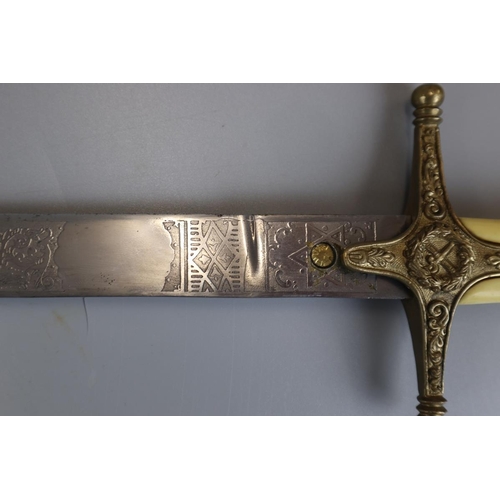 140 - Marmaduke officers sword