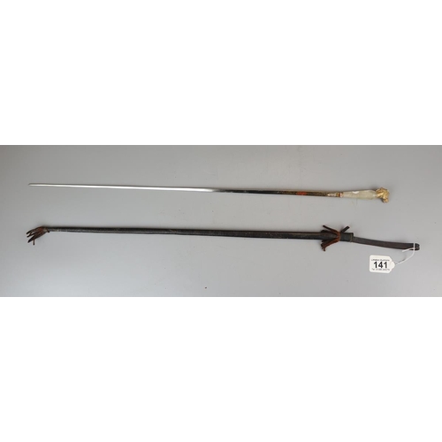 141 - Riding crop sword stick