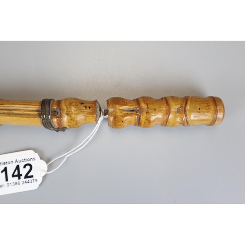 142 - Bamboo sword stick