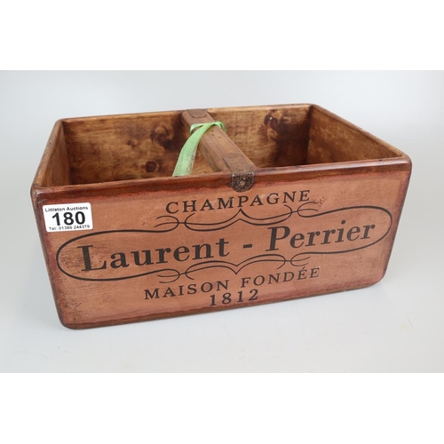 180 - Champagne advertising storage box