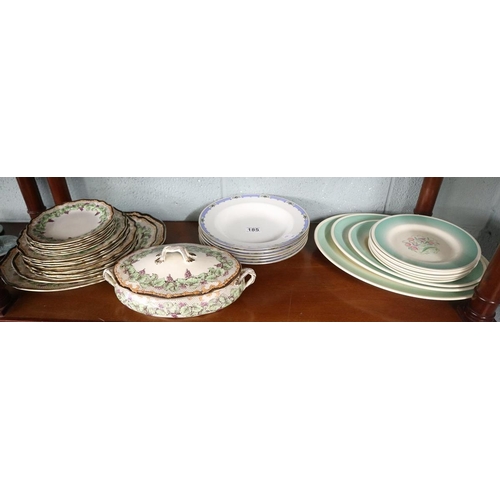 185 - Collection of china to include Royal Doulton and Susie Cooper