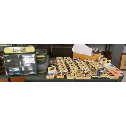 203 - Approximately 139 Lledo diecast vehicles some limited edition with display cases and with original b... 