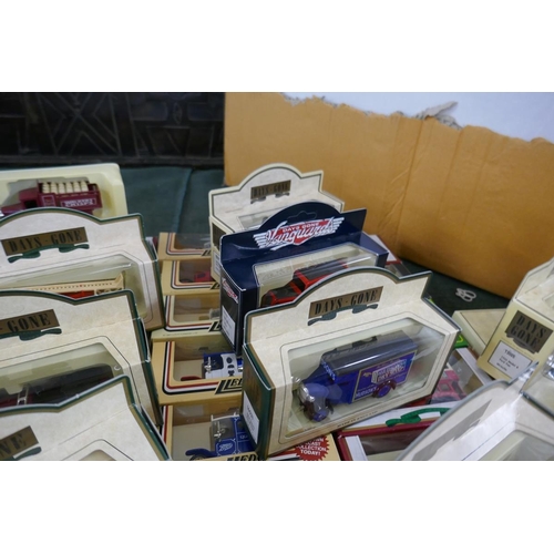 203 - Approximately 139 Lledo diecast vehicles some limited edition with display cases and with original b... 