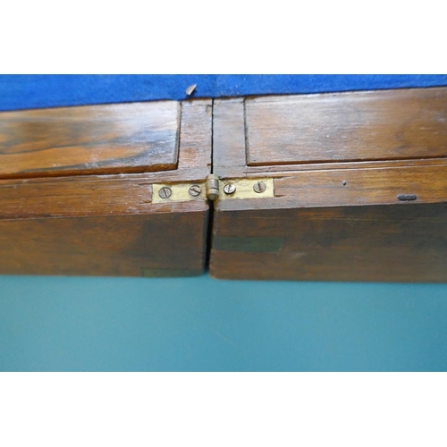 206 - Mahogany writing slope