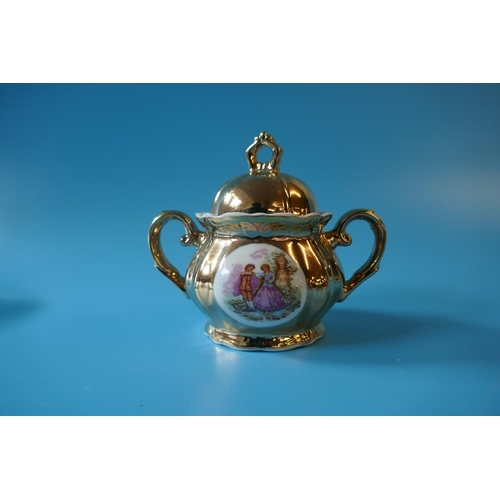 223 - Gilt tea service - Versailles