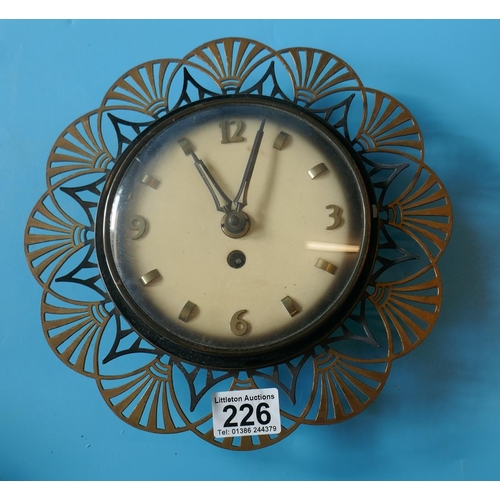 226 - German wall clock