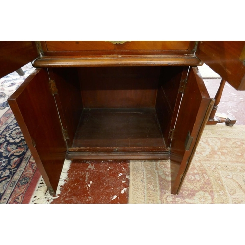 238 - Antique mahogany collectors chest - Approx size W: 53cm D: 40cm H: 66cm