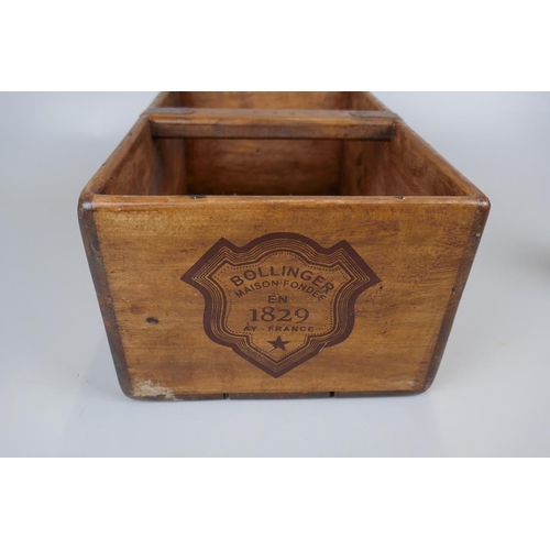 255 - Champagne advertising storage box