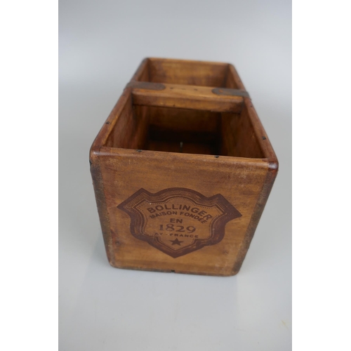 267 - Champagne advertising storage box