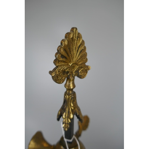 274 - Interesting Victorian brass lamp