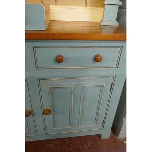 277 - Painted pine dresser - Approx size W: 107cm D: 47cm H: 207cm