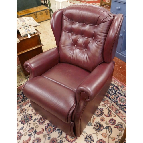 358 - Sherbourne leather reclining chair