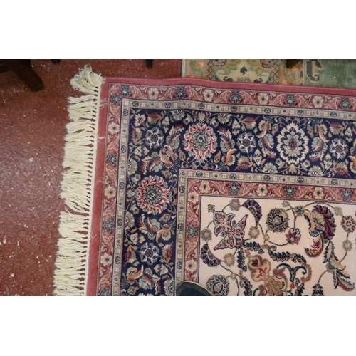 363 - Large Keshan rug - Approx size: 355cm x 250cm