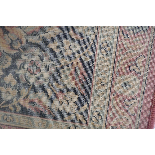 363 - Large Keshan rug - Approx size: 355cm x 250cm