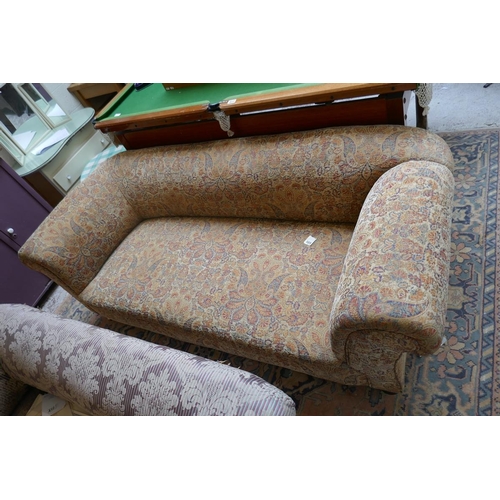 405 - Victorian drop end Chesterfield style sofa