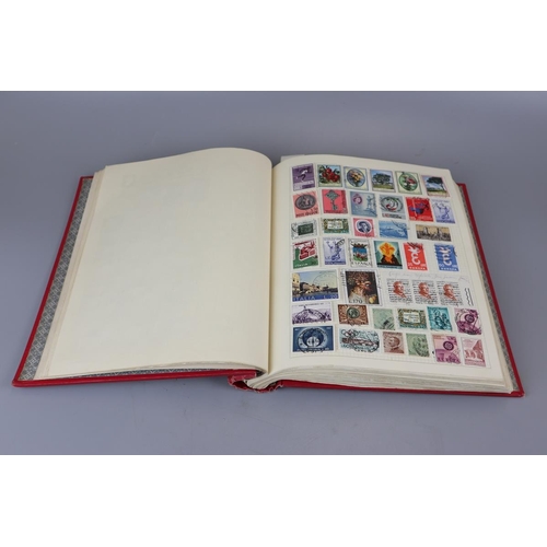 95 - Stamps - Heavily populated stamp album - All world