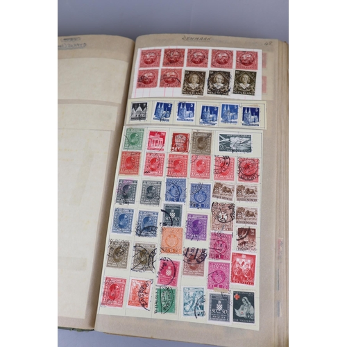 97 - Stamps - Heavily populated stamp album - All world