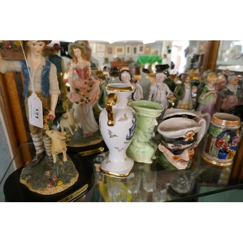 121 - Collection of ceramic figurine's etc