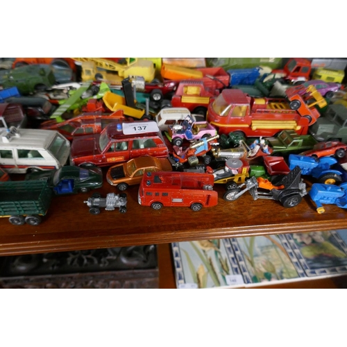 137 - Large collection of diecast cars