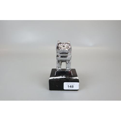 148 - Mack bulldog mascot on marble base